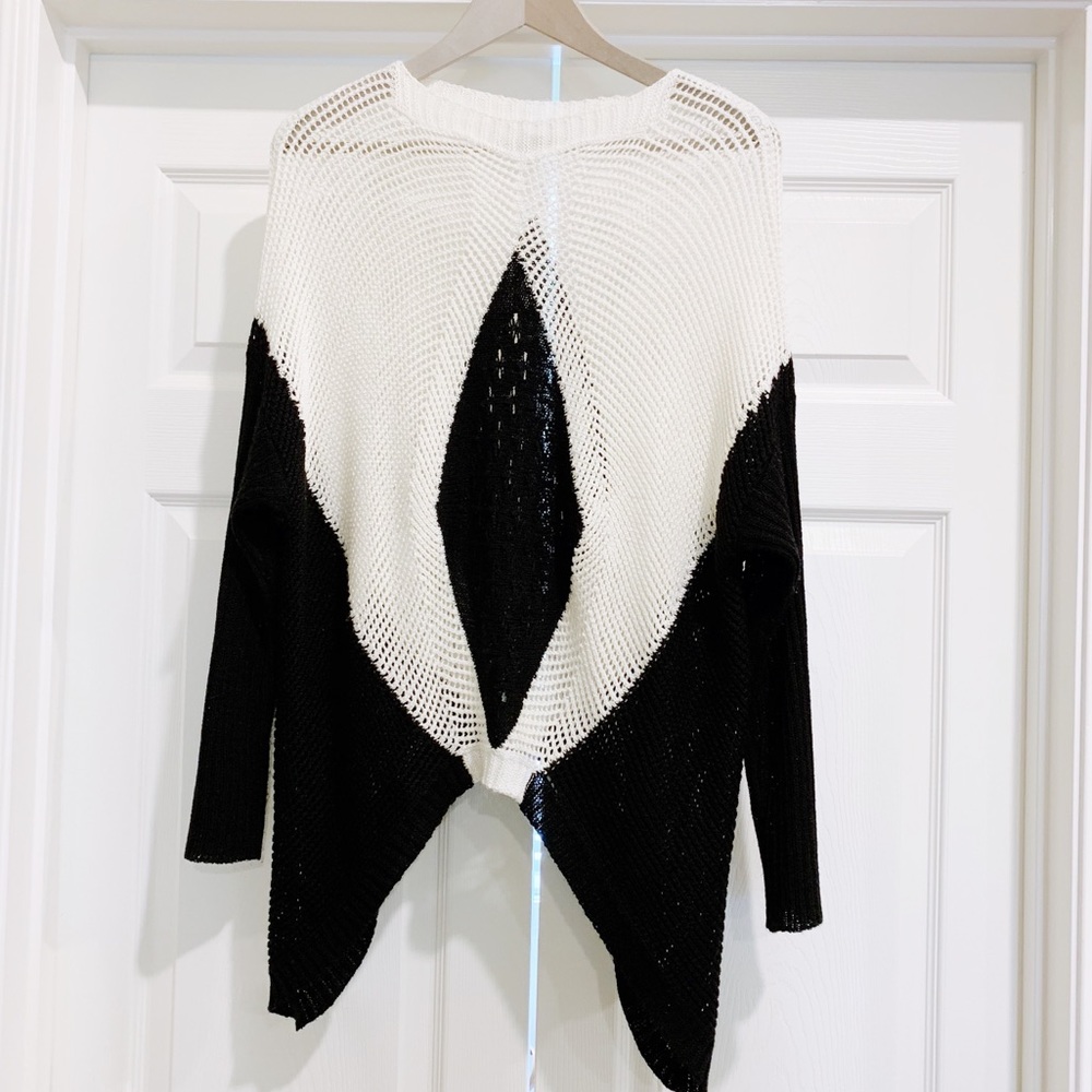 Charming Charlie Shark Bite Sweater. NWOT
